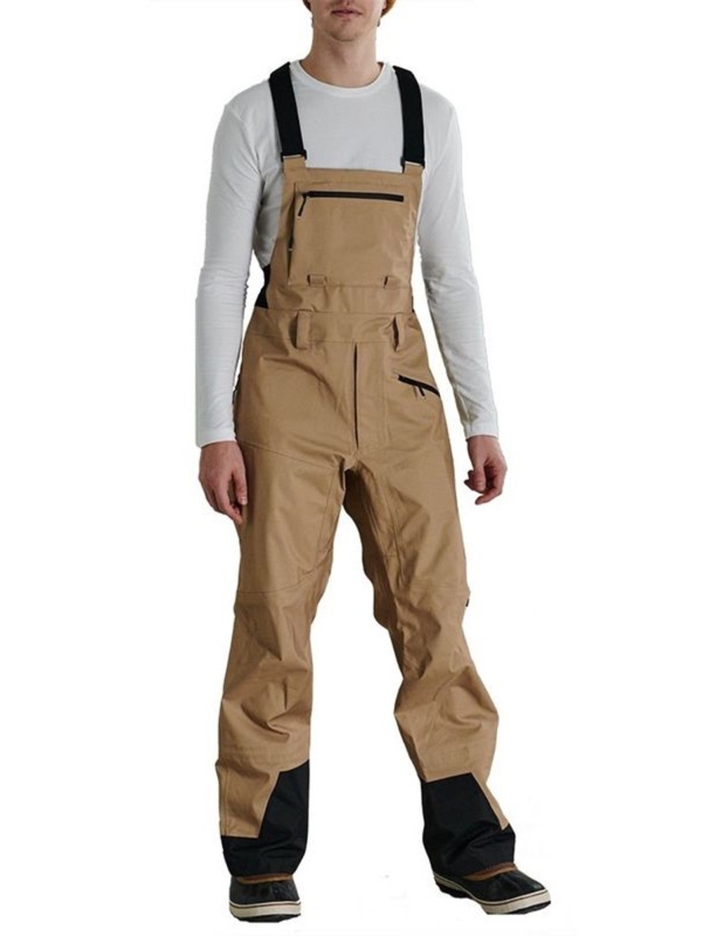 LIQUID CAVE PRO MEN BIB PANT KHAKI